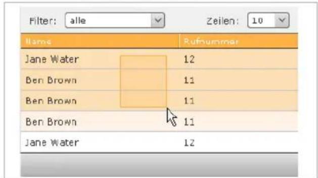SIEMENS Gigaset T300 Pro - Listenelemente - 6
