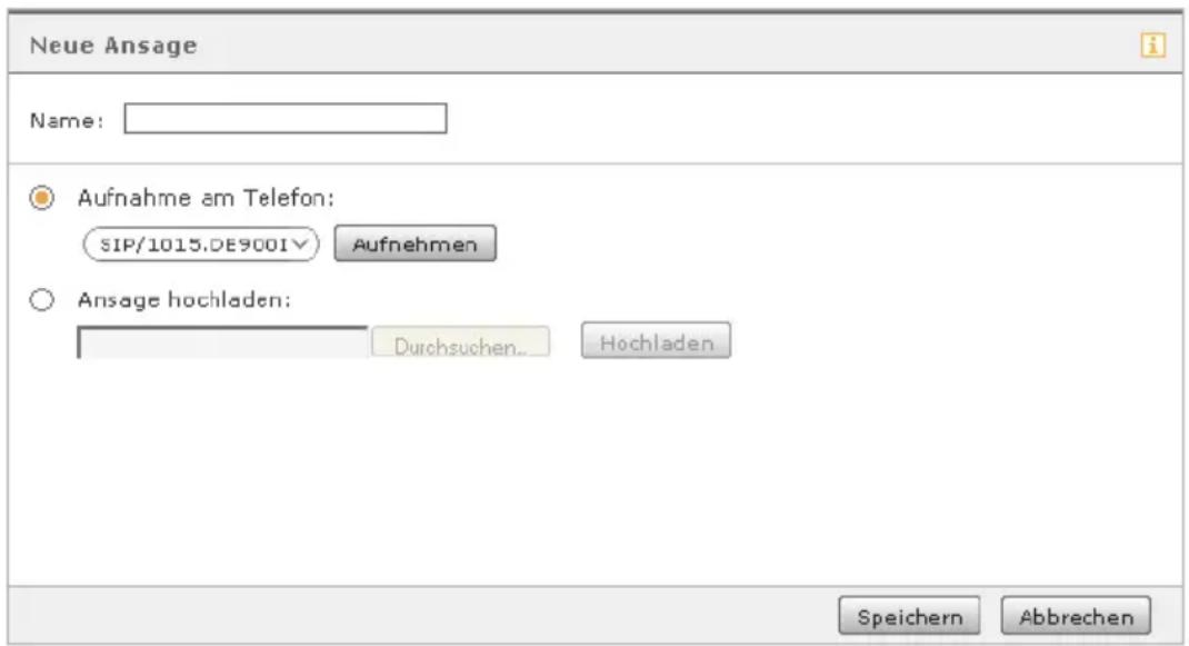 SIEMENS Gigaset T300 Pro - Ansagen aufnehmen - 1