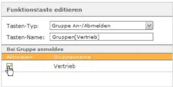 SIEMENS Gigaset T300 Pro - An- oder Abmelden bei Gruppen - 1