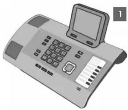 SIEMENS Gigaset DX600A - Verpackungsinhalt überprüfen - 1