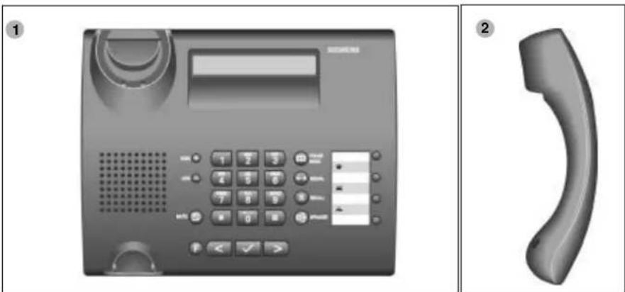 SIEMENS Euroset 825 - Verpackungsinhalt - 1