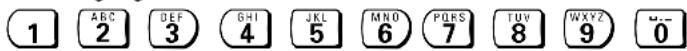 SIEMENS Euroset 825 - Eingabe von Buchstaben: - 1