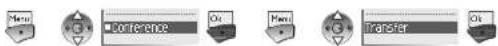 ALCATEL IP Touch 310 WLAN Handset - Three-way conference with internal and/or external correspondents (conference) - 4