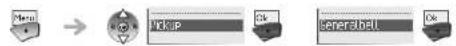 ALCATEL IP Touch 310 WLAN Handset - Answering the general bell - 2