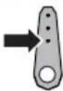 E-flite P-51D Mustang 280 BNF - Control Horn and Servo Arm Settings - 2