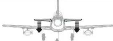 E-flite Fury 15 DF BNF Basic - AS3X Control Direction Test - 4
