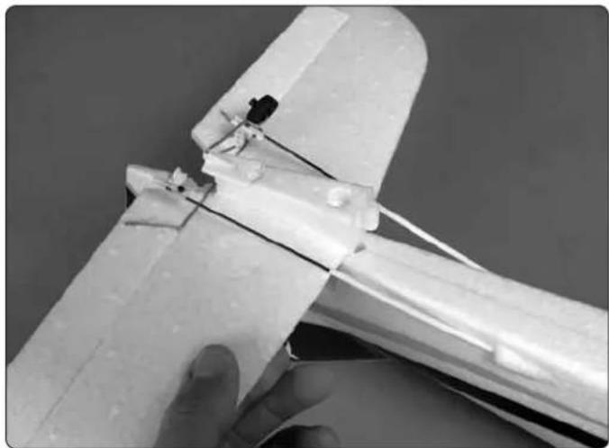 Hobbico Mini Switch - Install the Tail Section - 2