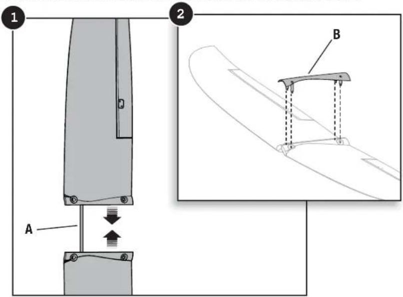 Hobby Zone Conscendo S RTF - Wing Installation Wing Assembly - 1