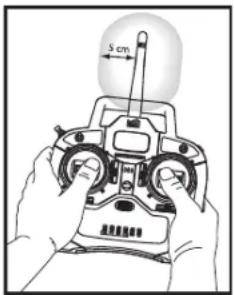 Hobby Zone Conscendo S RTF - Antenna Separation Distance - 1