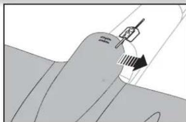 Hobby Zone Stratocam - Mounting the wing - 3
