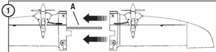 Hobby Zone Stratocam - Wing assembly - 1