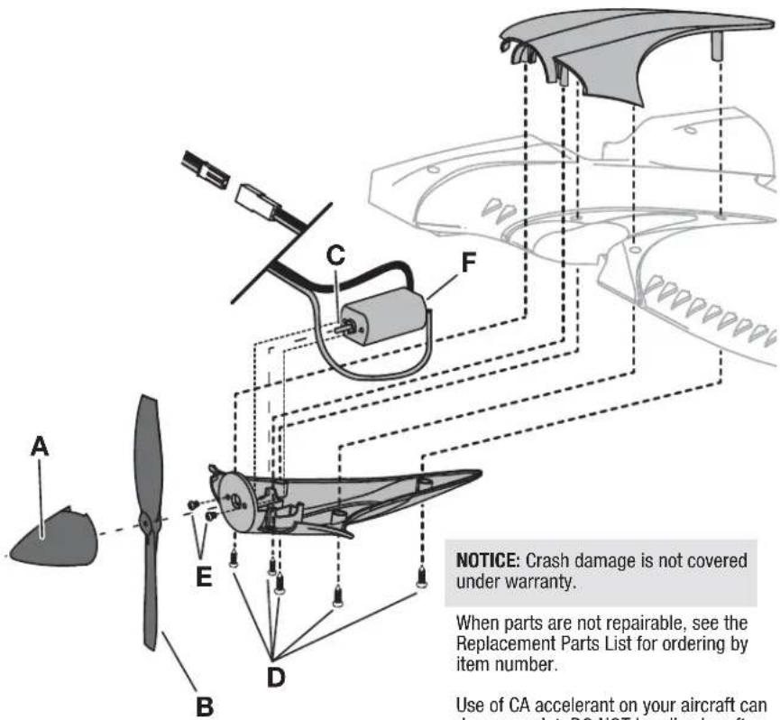 Hobby Zone Stratocam - Assembly - 1