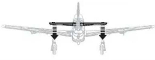 E-flite UMX P-51 BL - AS3X® Control Direction Test - 4