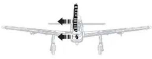 E-flite UMX P-51 BL - AS3X® Control Direction Test - 10
