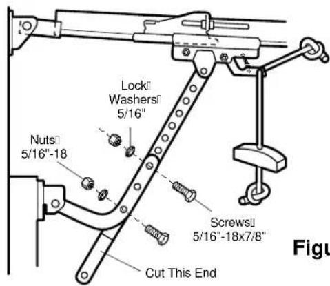 Locki Washers 5/16" Nuts 5/16"-18" Screwsil 5/16"-18x7/8" Cut This End Figure