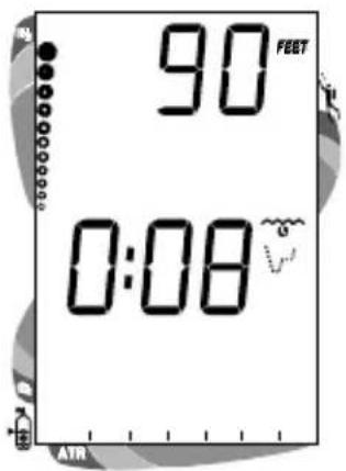 90 FEET 0:08 ~° ATR