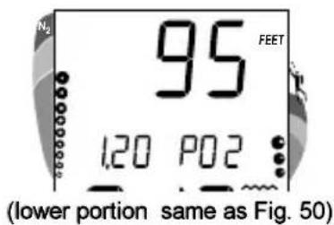 N₂ 95 FEET 120 P02 (lower portion same as Fig. 50)