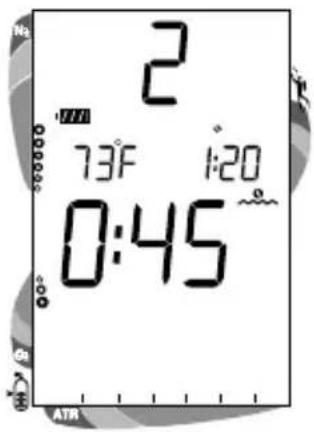 2 73°F 1:20 0:45° ATR