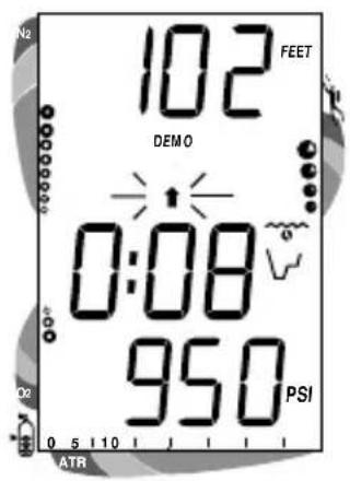 N2 102 FEET DEMO 0:08 950 PSI 0 5 10 1 1 1 1 Q2 ATR