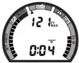 CZ- DECO 12.1 FT MAX 0:04 NO DECO 0:03