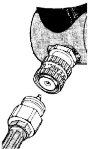 OCEANIC Data 100 - CAUTION: Never spray aerosols of any kind on, or near, the Data100. The propellants may chemically attack the plastic. - 2