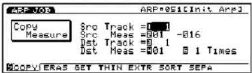 YAMAHA EX5R - Copy Measure - 1