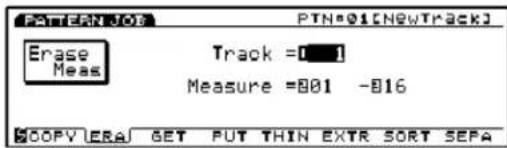 YAMAHA EX5R - Erase Measure - 1