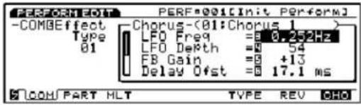YAMAHA EX5R - [F8]: CHO (Chorus) - 1