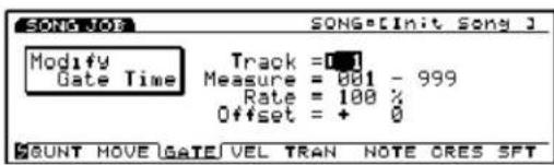 YAMAHA EX5R - Modify GateTime - 1