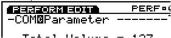 PERFORM EDIT -COMParameter ----* Total Value = 107