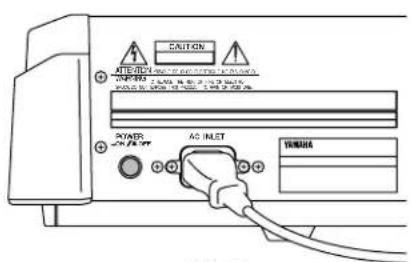 YAMAHA EX5R - Verfahren beim Einschalten - 1