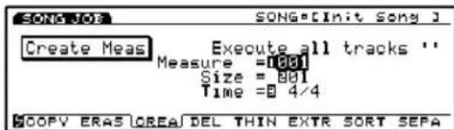 YAMAHA EX5R - Create Measure - 1