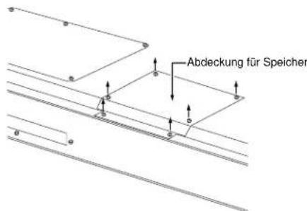 Abdeckung für Speicher