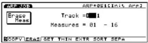 YAMAHA EX5R - Erase Measure - 1