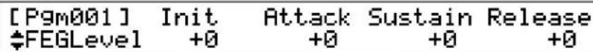 [Pgm001] Init Attack Sustain Release #FEGLlevel +0 +0 +0 +0