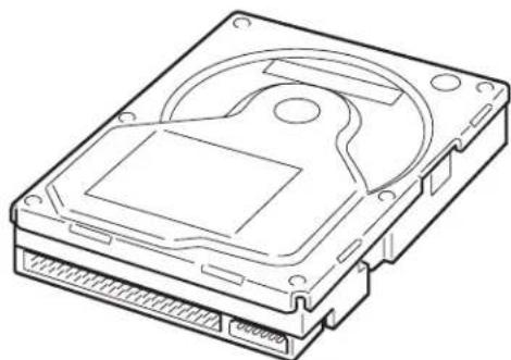 YAMAHA A3000 - Installieren einer internen Festplatte - 1