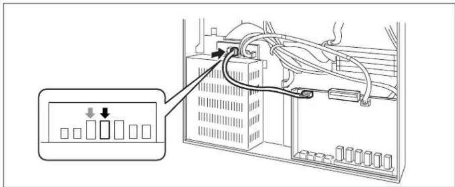 YAMAHA A3000 - Die beiten rot/weißen Kabel anschließen. - 2
