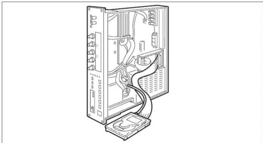 YAMAHA A3000 - Installieren der Festplatte - 1