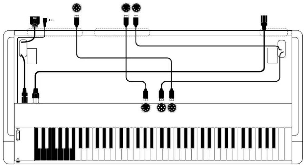 Hammond XK-System - Movable Parts: - 10