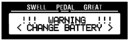 Hammond NEW C-3 - Ë Important Note - Battery - 2