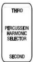 Hammond NEW C-3 - Percussion Harmonic Selector - 1