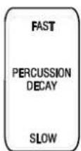 Hammond NEW C-3 - Percussion Decay - 1