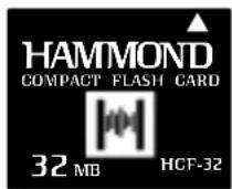 Hammond NEW C-3 - CompactFlash ^ Card Slot - 2