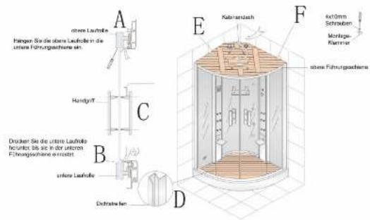 Eago DZ962F8 - Installations-Schritt 7 - 1