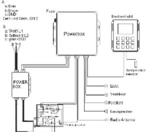 Eago DZ959-1F8 - Schaltplan und Elektroinstallation - 1