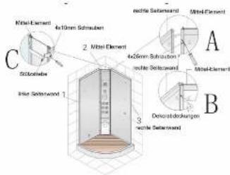 Eago DZ963F8 - Installations-Schritt 2 - 1