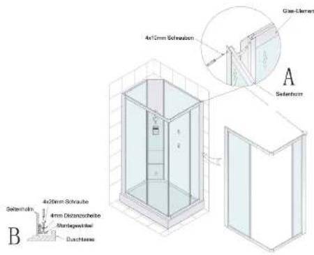 Eago DZ955F6 - Installations-Schritt 4 - 1