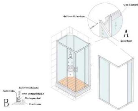 Eago DZ954F8 - Installations-Schritt 4 - 1