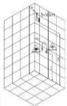 Eago DZ1013F12 - Elektro - und Wasserinstallation Linke Version - 2