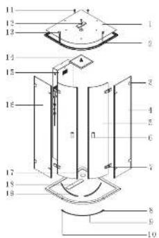Eago DZ1009F12 - Materialbeschreibung - 1